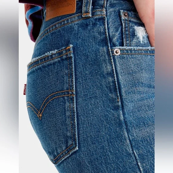 NWT Levis Middy Straight Jeans - Picture 5 of 12